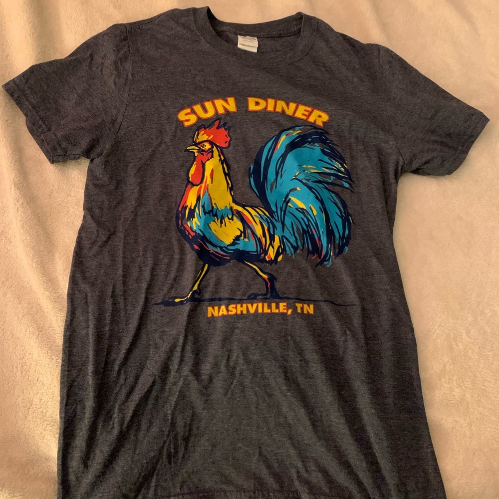 Novelty t shirt from a fabulous diner in Nashville.